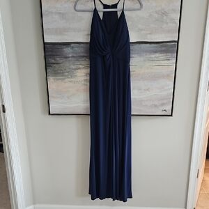 Davids Bridal Marine Blue Dress